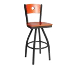 BFM 2152S-SB W Bar Stool, Swivel, Indoor