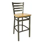 BFM 2160B-CL W Bar Stool, Indoor