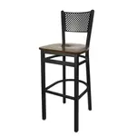 BFM 2161B-SB ASH Bar Stool, Indoor