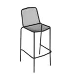 BFM DV554BL Bar Stool, Stacking, Outdoor