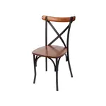 BFM JS88CGR2-AASB Chair, Side, Indoor