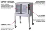 Blodgett ZEPH-100-G SGL Convection Oven, Gas