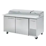 Blue Air BAPP67-HC Refrigerated Counter, Pizza Prep Table