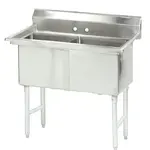 Blue Air BS2-18-12/N Sink, (2) Two Compartment