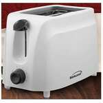 BRENTWOOD APPLIANCES INC Toaster, 2 Slice, White, Plastic, Wide Slots, Brentwood Appliances Inc TS-260W