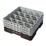 Cambro 16S638167 Dishwasher Rack, Glass Compartment