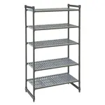 Cambro CBU183084V5580 Shelving Unit, All Plastic