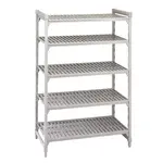 Cambro CPU182472V5480 Shelving Unit, All Plastic