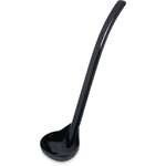 Carlisle Ladle, 9.5" 1 Oz, Plastic, Black