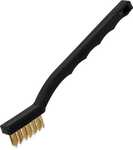 Carlisle Utility Brush, 7", Black, Brass, Carlisle 4127000