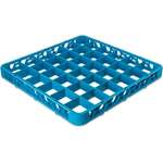 Carlisle Divided Glass Rack Extender, Full Size, 36 Compartment, Blue, Carlisle RE3614