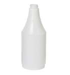 CONTINENTAL MANUFACTURING CO. Spray Bottle, 24 Oz., Translucent, Polyethylene, Graduated, Continental 924B