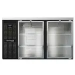 Continental Refrigerator BB59NGD Back Bar Cabinet, Refrigerated