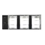 Continental Refrigerator BB90SNGDPT Back Bar Cabinet, Refrigerated, Pass-Thru