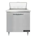 Continental Refrigerator D32N8 Refrigerated Counter, Sandwich / Salad Unit