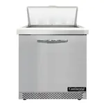 Continental Refrigerator D32N8-FB Refrigerated Counter, Sandwich / Salad Unit