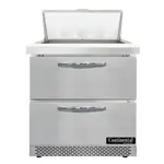 Continental Refrigerator D32N8-FB-D Refrigerated Counter, Sandwich / Salad Unit