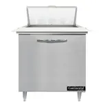 Continental Refrigerator D32N8C Refrigerated Counter, Sandwich / Salad Unit