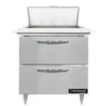 Continental Refrigerator D32N8C-D Refrigerated Counter, Sandwich / Salad Unit