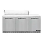 Continental Refrigerator D72N12-FB Refrigerated Counter, Sandwich / Salad Unit