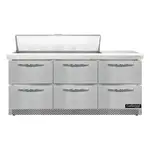 Continental Refrigerator D72N12-FB-D Refrigerated Counter, Sandwich / Salad Unit