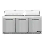 Continental Refrigerator D72N18-FB Refrigerated Counter, Sandwich / Salad Unit