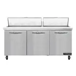 Continental Refrigerator SW72N18 Refrigerated Counter, Sandwich / Salad Unit