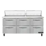 Continental Refrigerator SW72N18-D Refrigerated Counter, Sandwich / Salad Unit