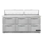 Continental Refrigerator SW72N18-FB-D Refrigerated Counter, Sandwich / Salad Unit