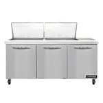 Continental Refrigerator SW72N24M Refrigerated Counter, Mega Top Sandwich / Salad Un