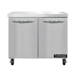 Continental Refrigerator SWF36N Freezer Counter, Work Top