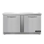 Continental Refrigerator SWF60N-FB Freezer Counter, Work Top