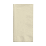 CONVERTING Dinner Napkin, 16" x 16", Ivory, Paper, 2 Ply, (600/Case) Creative Converting 27-9161