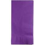 CONVERTING Dinner Napkin, 16" x 16", Amethyst, Paper (50/Pack) Creative Converting 318938