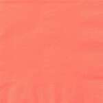 CONVERTING Beverage Napkin, 10" x 10", Paper, Coral, (50/Pack) Creative Converting 803146B