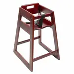 900MH-KD High Chair, Wood