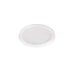 DART SOLO CONTAINER Foam Container Lid, 4 oz, White, Foam, (1000/Case) Dart 4JL