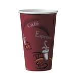 DART SOLO CONTAINER Hot Cup, 16 oz., Bistro, Paper (1000/Case), Solo 316SI-0041