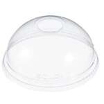 DART SOLO CONTAINER Dome Lid with Hole, 16 Oz, Clear, PET, (1,000/Case), Dart DLR626