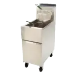 Dean Industries SR152G Fryer, Gas, Floor Model, Full Pot