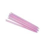 DIAMOND STRAWS, INC. Jumbo Straws, 7.75", Red, Plastic, Unwrapped, (250/Pack), Diamond Straws 504R