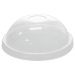 Dome Lid, 5", Clear, Plastic, Karat (12/Case),  C-KDL130-PET