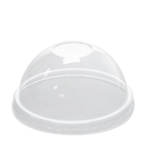 Dome Lid, 8 oz, Clear, PET, No Hole, (1000/Case), Karat C-KDL95-PET