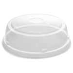 Dome Lid, Fits 24-32 Oz Food Container, Translucent, PET Plastic, (600/Case), Karat C-KDL142-PET