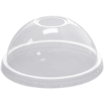 Dome Lids, For 9 OZ-12OZ, Pet Clear, (50/pack) Karat C-HDL662-A