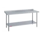 Duke 316S-2436-2R Work Table,  36" - 38", Stainless Steel Top