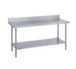 Duke 416S-2436-5R Work Table,  36" - 38", Stainless Steel Top