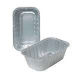 DURABLE PACKAGING INTER. Bread Loaf Pan, 1 Lb, Aluminum Foil, Rectangular, Durable Packaging 5000-30