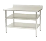 Eagle Group 2430SADJUS-18/4 Work Table, Undershelf