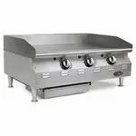 Eagle Group CLAGGDTS-36-NG Griddle, Gas, Countertop